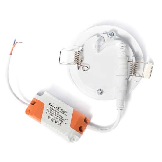 Светильник точечный врезной ЕВРОСВЕТ 9Вт круг LED-R-150-9 4200К