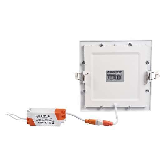 Светильник точечный врезной ЕВРОСВЕТ 9Вт квадрат LED-S-150-9 6400К