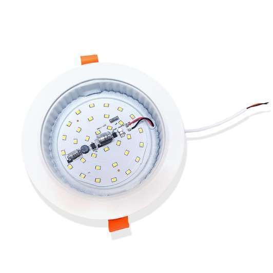 Светильник точечный врезной EVROLIGHT 12Вт круг PLAIN-12R 6400К