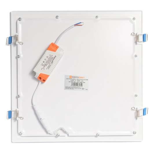 Светильник точечный врезной ЕВРОСВЕТ 24Вт квадрат LED-S-300-24 6400К