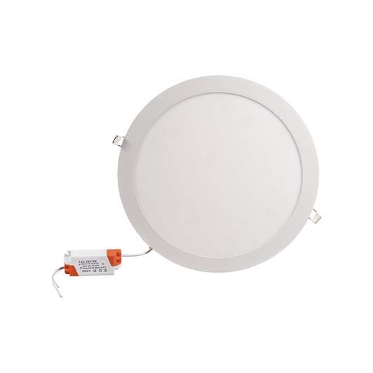 Светильник точечный врезной ЕВРОСВЕТ 24Вт круг LED-R-300-24 6400К