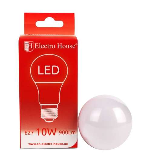 LED лампа  E27/ 4100K / 10W 900Lm /220° G45