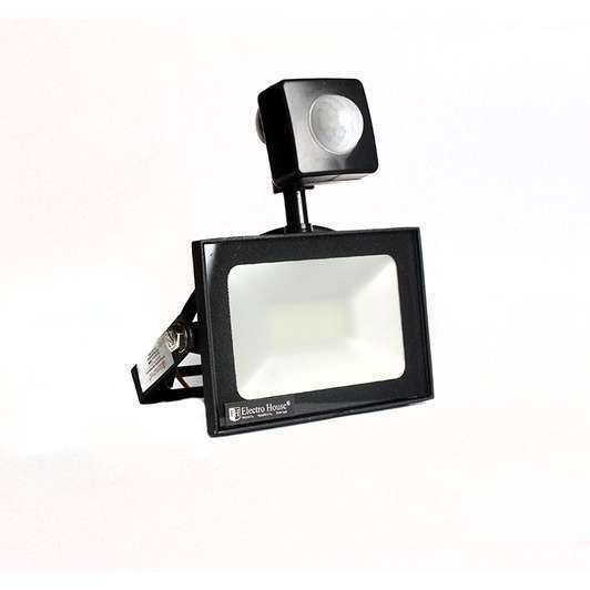 LED прожектор с датчиком движения 10W 6500K 900Lm IP65