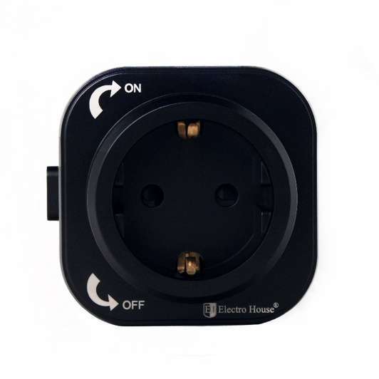 Розетка трековая С/З Pandora Black 16A IP40