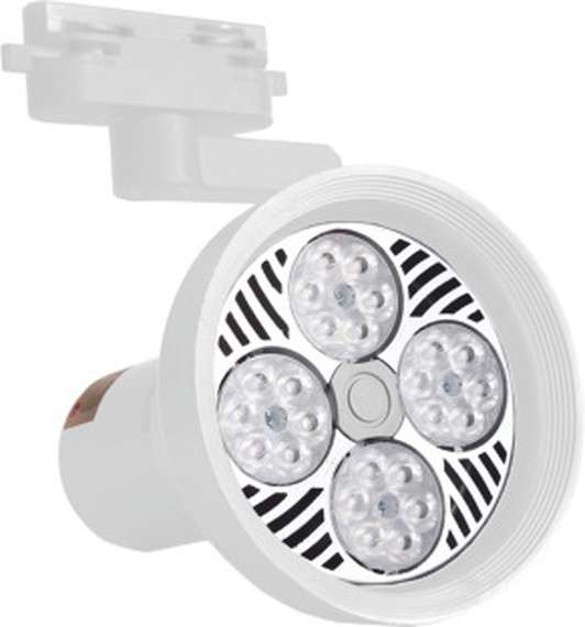 LED светильник трековый 25W белый со сменной лампой 4100K 2000Lm