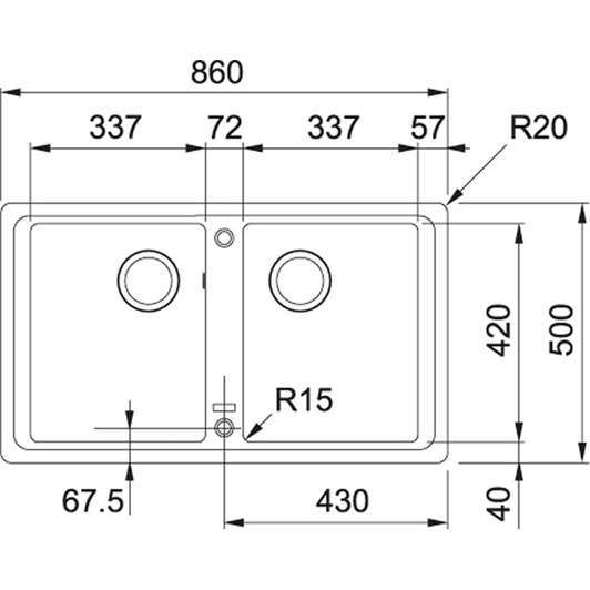 Basis BFG 620 Фраграніт Білий