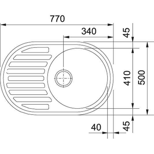 Pamira ROG 611 Фраграніт Графіт
