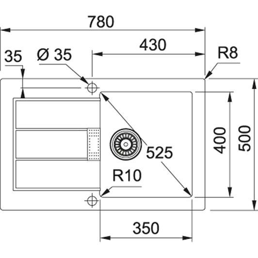 Sirius SID 611-78 XL Тектонайт Чорний