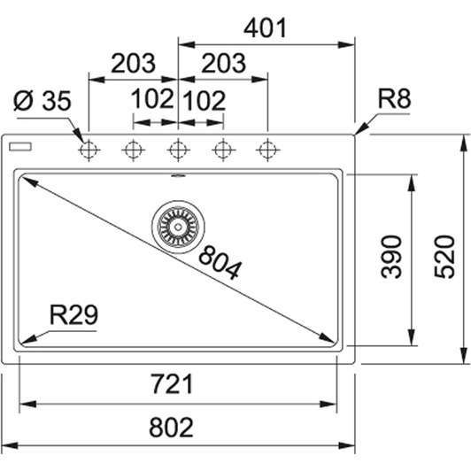 Fiji FIG 610-80 Фраграніт Онікс