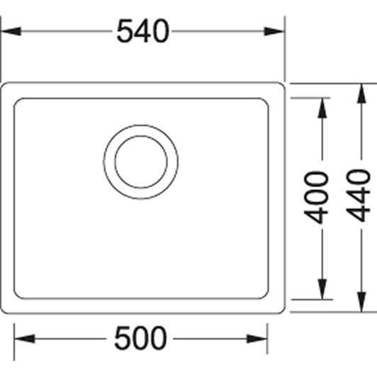 Kubus KBG 110-50 Фраграніт Бежевий