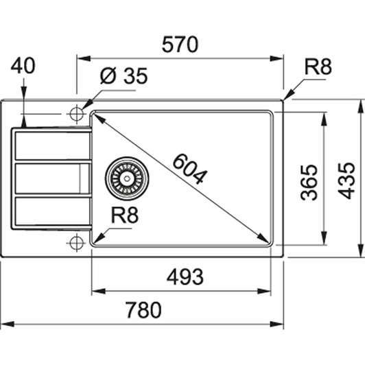 Sirius SID 611-78 Slim XL Тектонайт Чорний