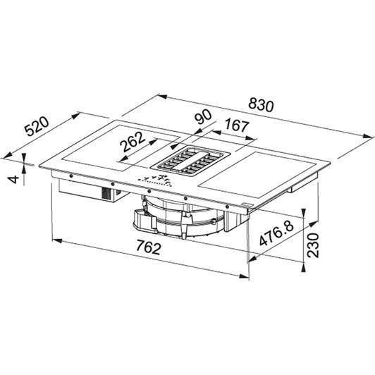 Maris FMA 839 HI Чорне скло