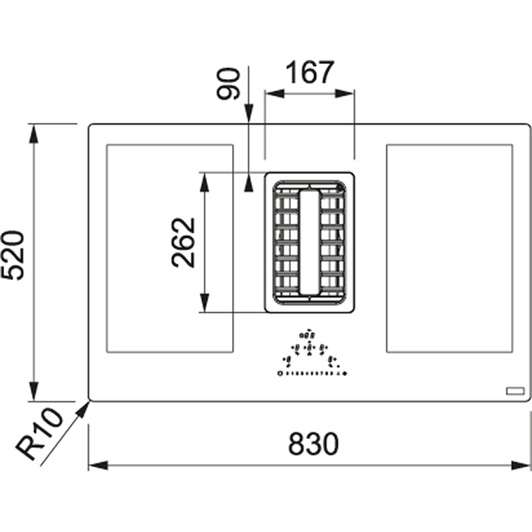 Maris FMA 839 HI Чорне скло