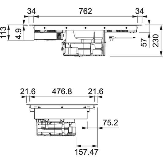 Maris FMA 839 HI Чорне скло