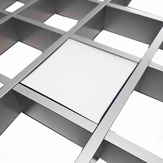 Світильник грильято VLG 18W 150х150 мм вбудований