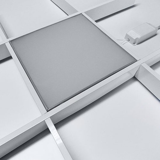 Світильник грильято VLG 24 Вт 6000К 200х200мм вбудований