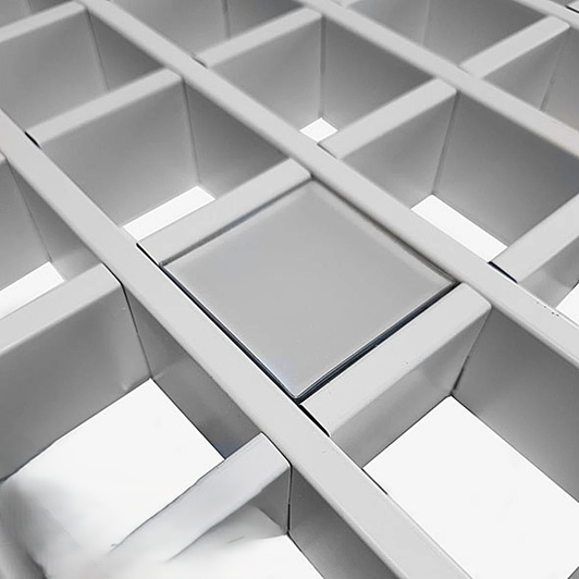 Світильник грильято VLG 4W 50х50 мм вбудований